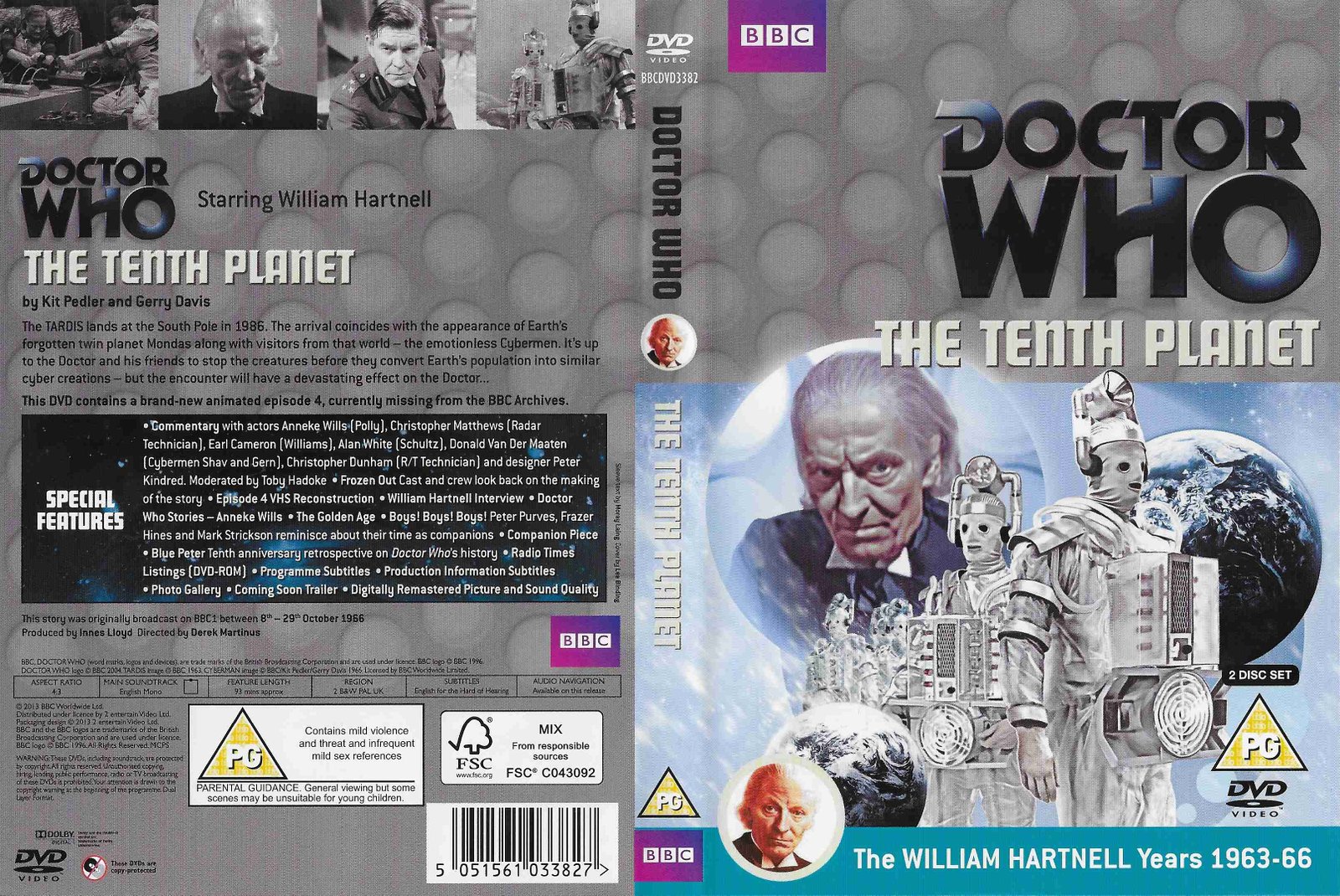 Back cover of BBCDVD 3382